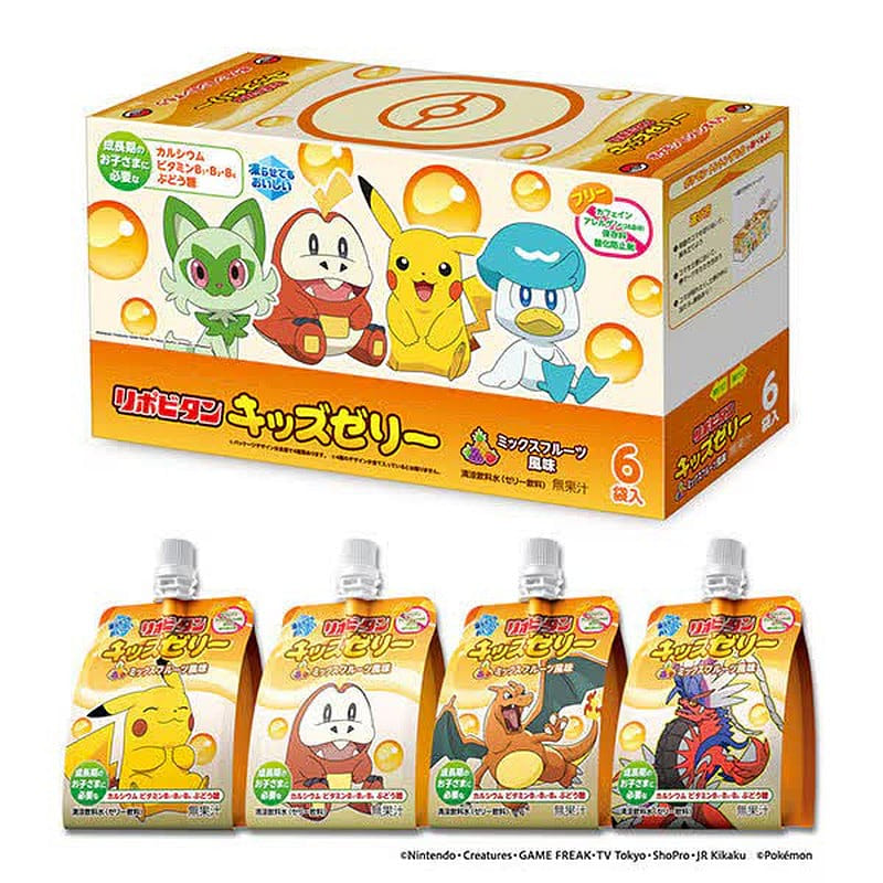 Lipovitan Kids Jelly MF 125g*6 Taisho 1 each