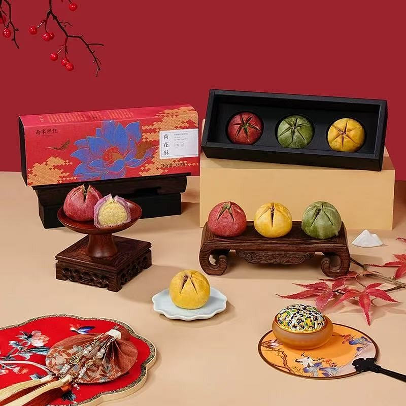 Hangzhou Traditional Specialty Pastry Lotus Crispy 180 g