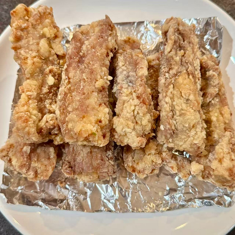 Baked Spare Ribs w/ Garlic 8pcs 1 each