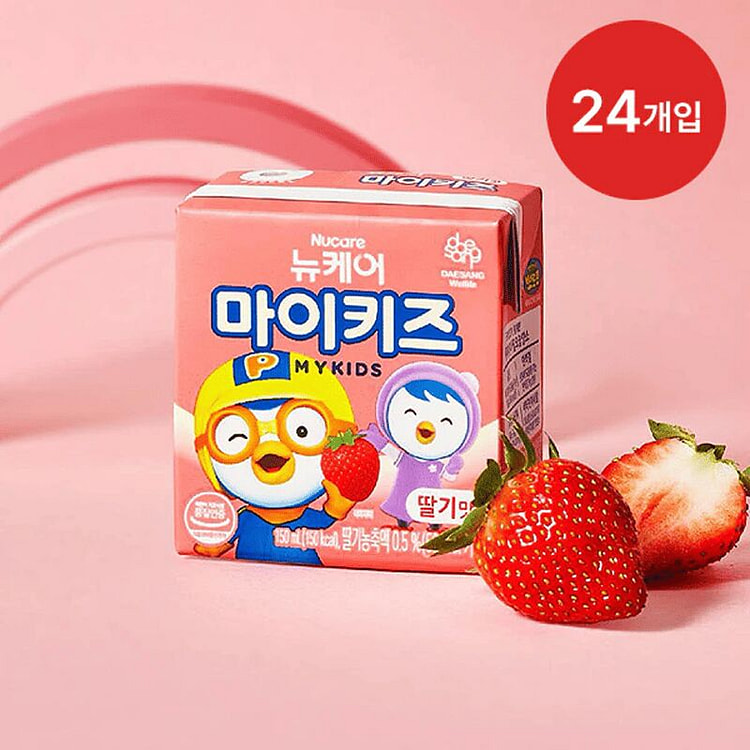 (Bundle)Nucare MyKids Strawberry Drink (150ml) 24 pack