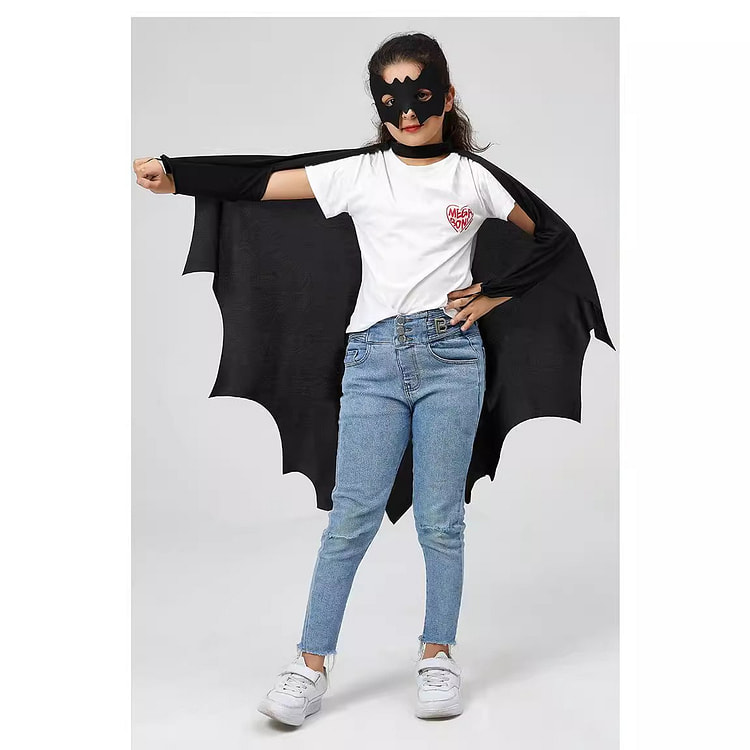 Halloween Bat Cape Costume 1 each