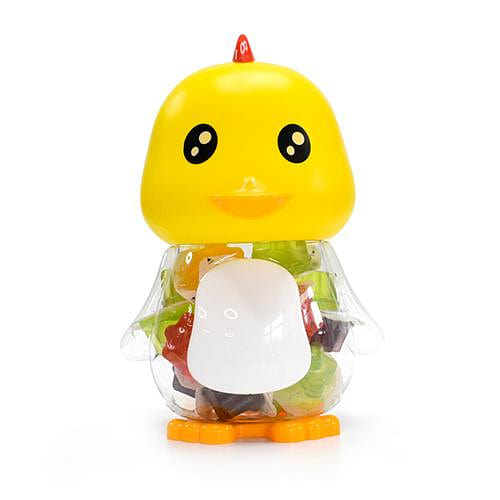 The Happy Time Assorted Fruit Jelly Lovely Duck 6 each