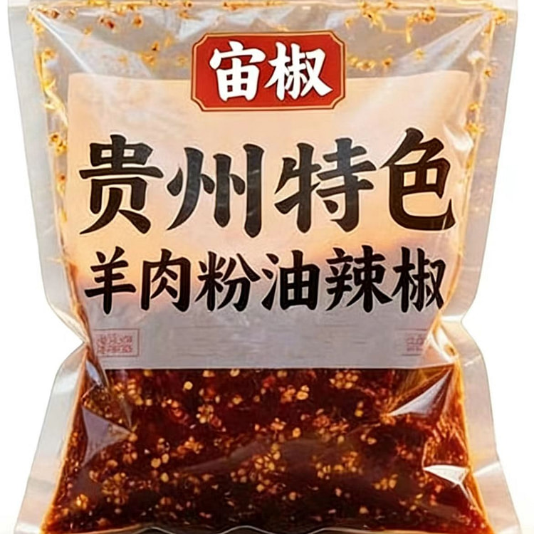Guizhou Mutton Noodles with Chili Oil 250g 1 pack