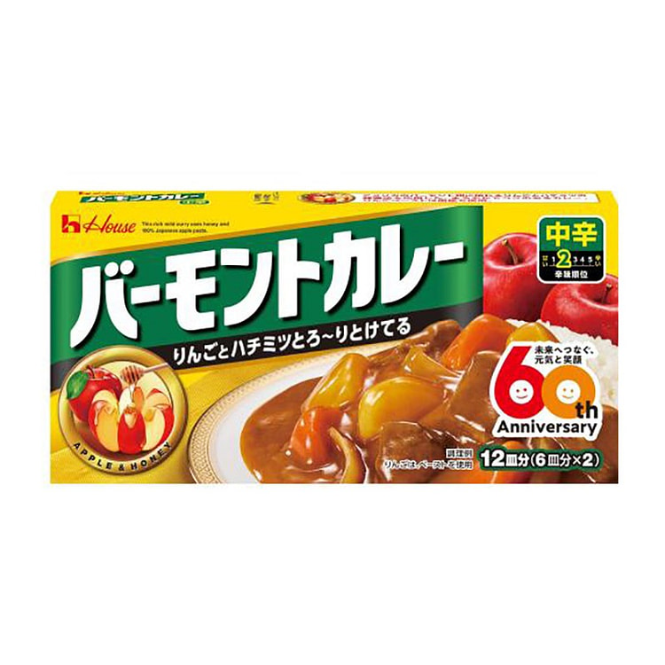 house 好侍 咖喱酱料 中辣味 230g