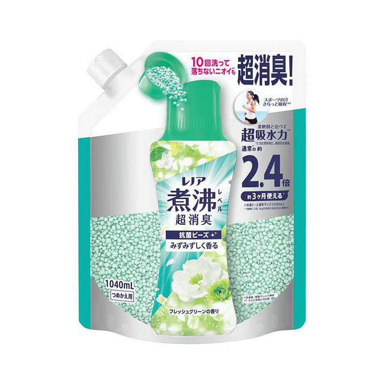 P&G Lenor Fresh Green Scent Beads 1040ml 1 each