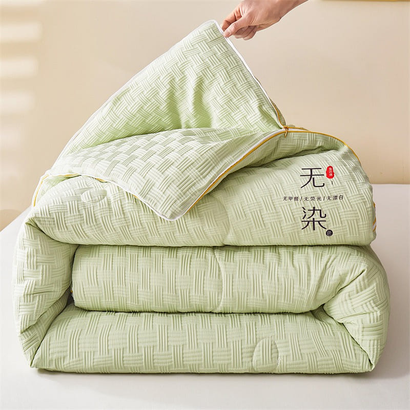 Silk Duvet 200x230cm 3kg Autumn Winter Green 1 個