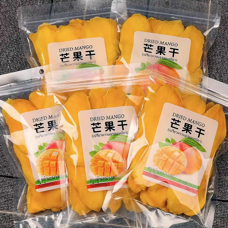 5A芒果干  无添加色素蜜饯果干果脯