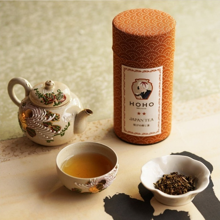 HOHO HOJICHA Yuet Puratos Tea Puratos Specialty Shop Green Tea Can 40g