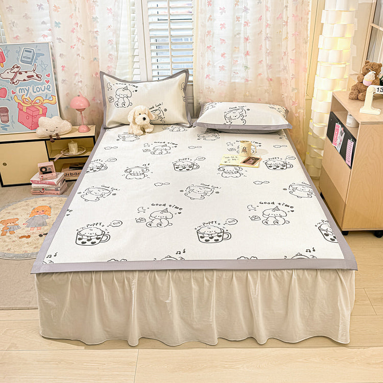 Cool Mat Set Puppy Time Twin Size