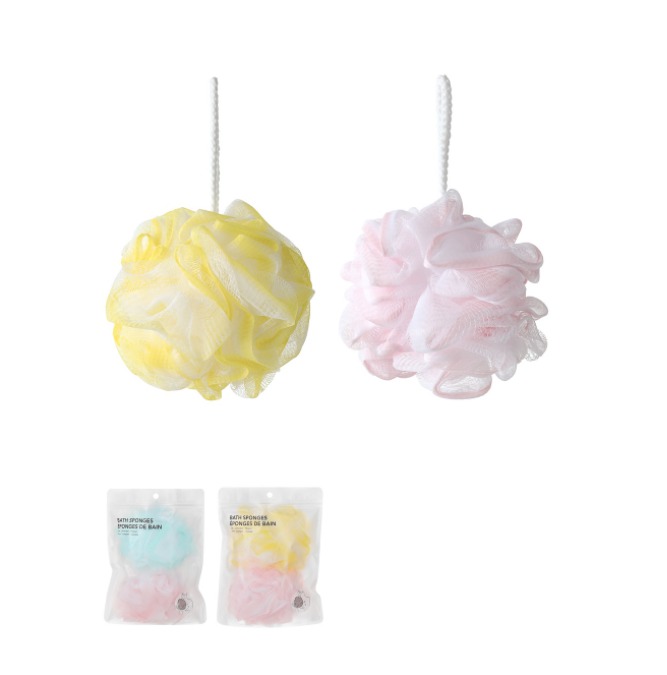 Miniso Mesh Bath Sponges, 2 colors Weee!