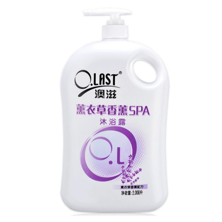 澳滋薰衣草 SPA 香薰沐浴露 2008ml 1 瓶