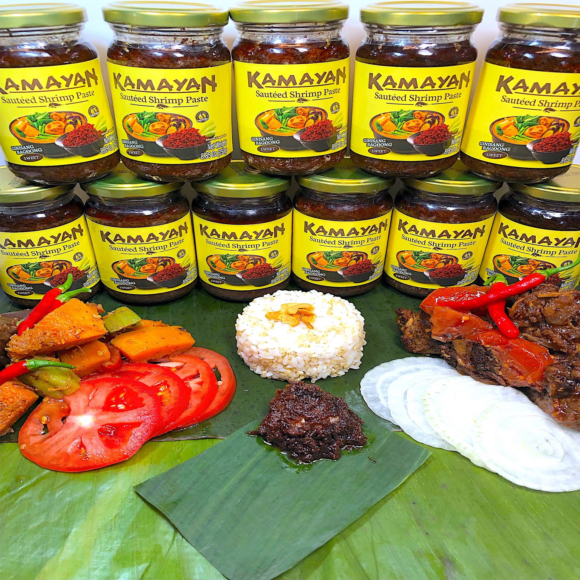 FILIPINO CONDIMENT DELICIOUS "BAGOONG" SWEET SHRIMP PASTE 250 グラム
