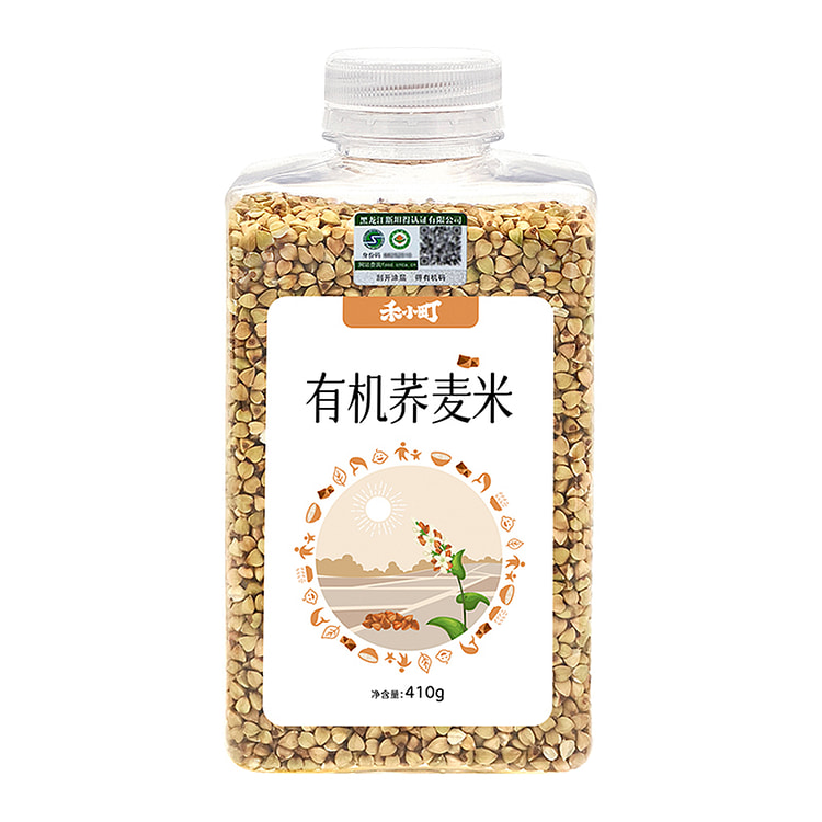 禾小町 有机荞麦米410g*1瓶