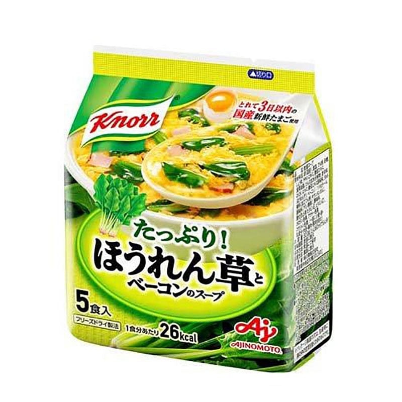 Knorr Instant Spinach Bacon Egg Drop Soup 5 bags 1 each