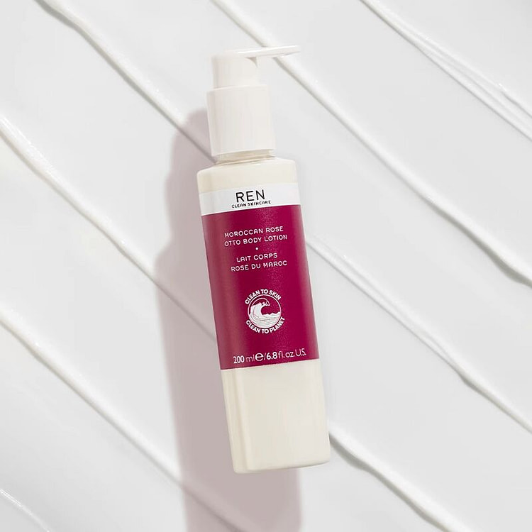 吴千语推荐REN摩洛哥奥图玫瑰身体乳 200 毫升