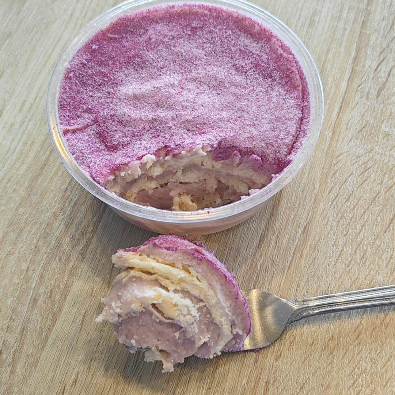 Taro mille crepes cake 1 count
