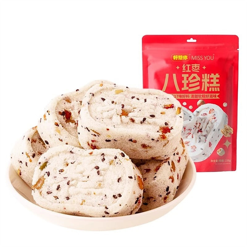 Red Date and Eight Treasures Cake Red Date Yam Poria Gorgonzola Pastry 238g 238 g