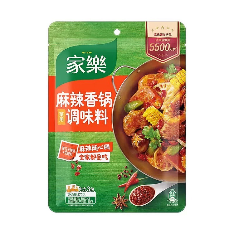 家乐私厨酱麻辣香锅调味料170g 170 克