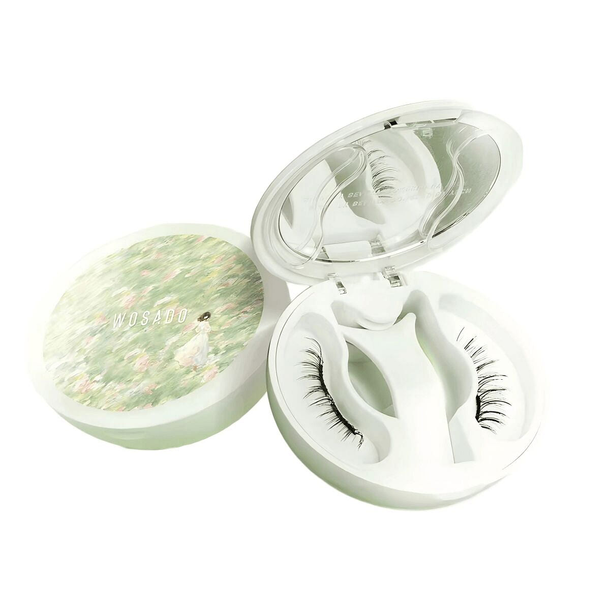 WOSADO Magnetic False Eyelashes#Pear Blossom Black 1 count