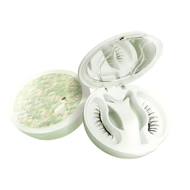 WOSADO Magnetic False Eyelashes#Pear Blossom Black 1 count