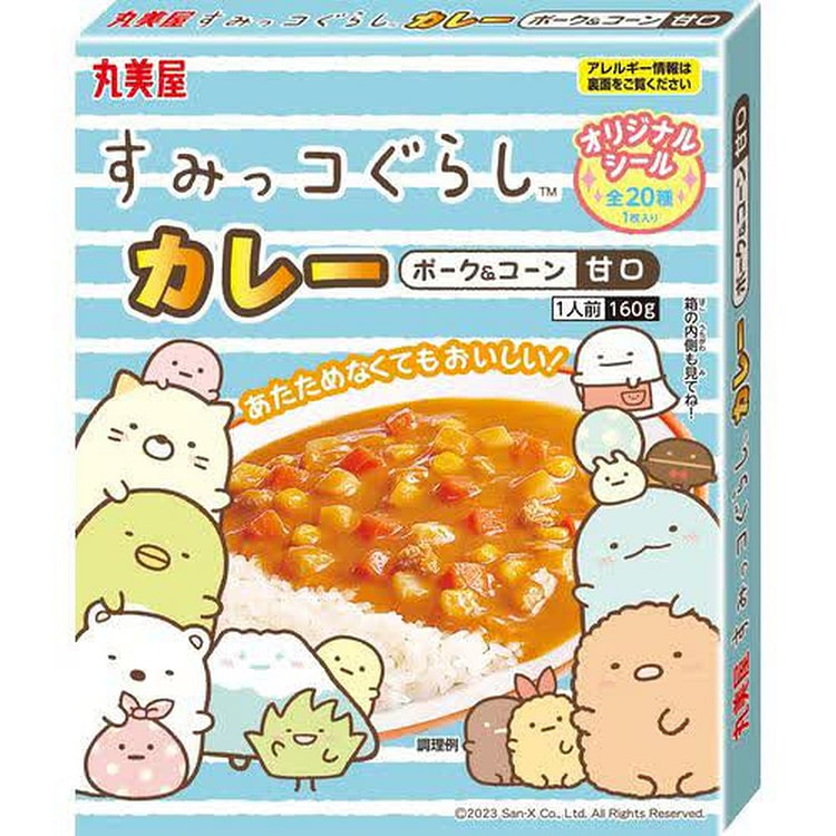 Marumiya Mild Curry Pork & Corn 160g