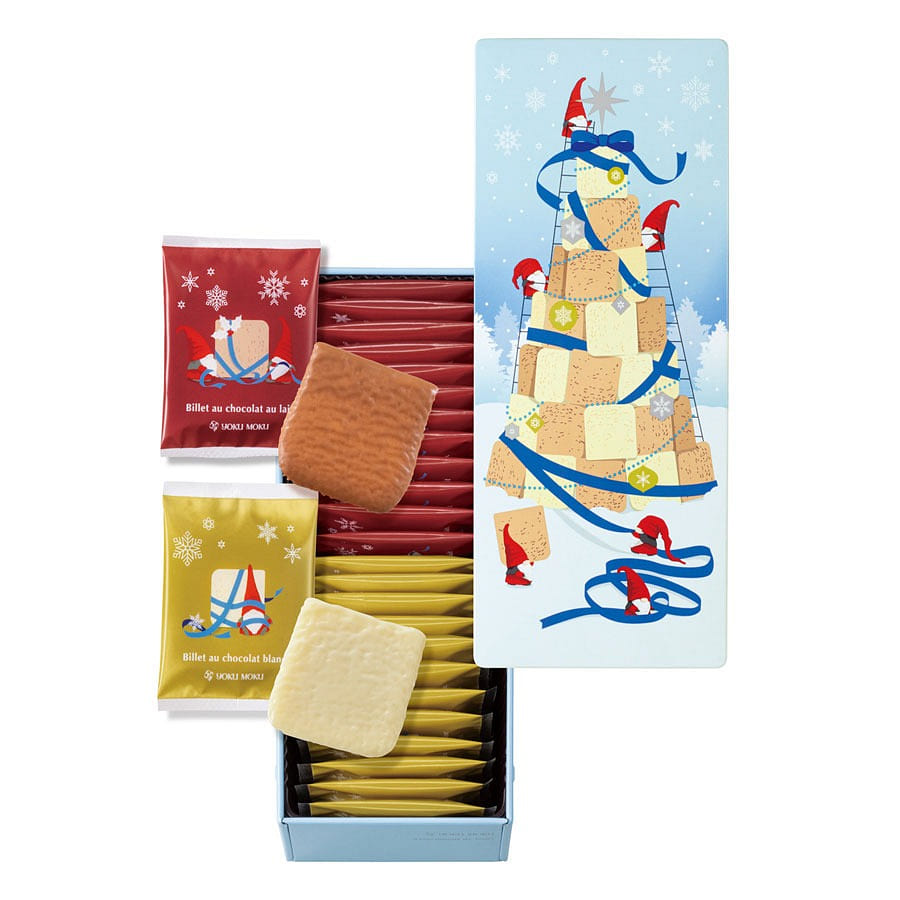 Yokumoku Chocolat Au Lait Cookies 24 pc 1 box