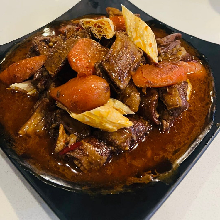 红焖羊腩 约400g 微辣