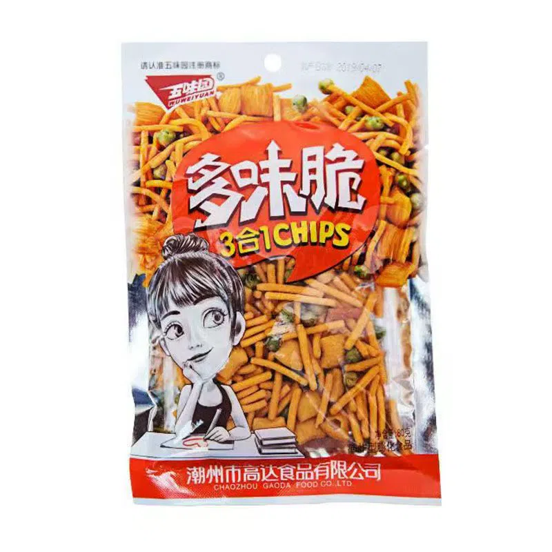 Multi-flavor crispy 80g*2 bags 160 g