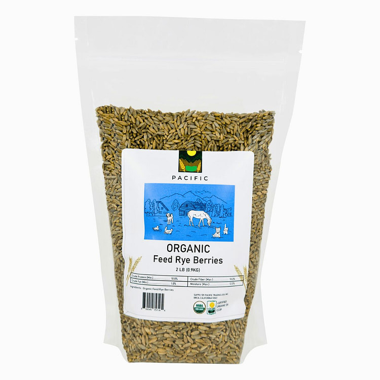 PACIFIC 宠物食品有机黑麦浆果（2磅装）