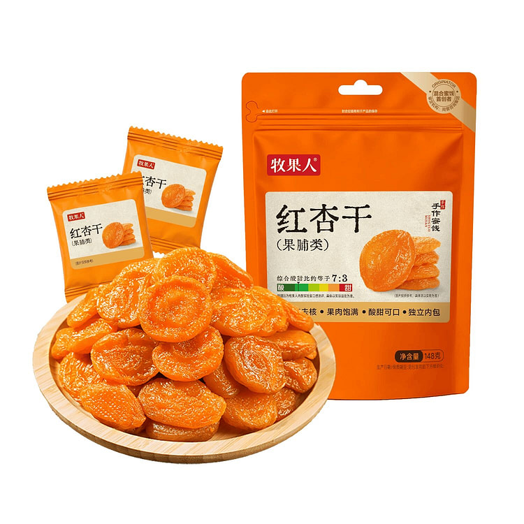 Manguo Ren Red Apricot Dried 148g 148 g