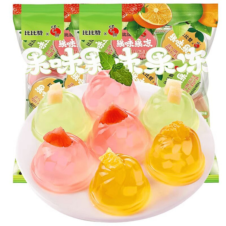 比比赞果肉果冻椰果零食 400 克
