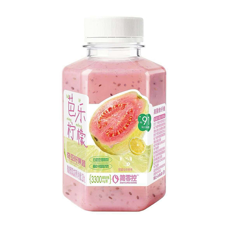 轻上芭乐柠檬奇亚籽220ml*10瓶果汁高膳食纤维 2200 克