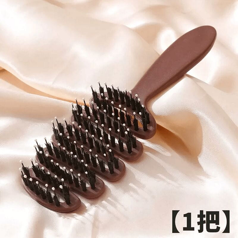 Pine Cone Boar Bristle Hair Brush, 1 piece 100 g