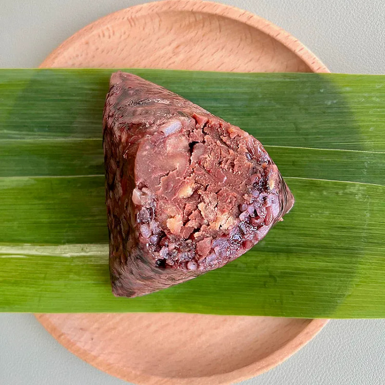 东北紫糯米豆沙粽子2个 新鲜香糯 240 克