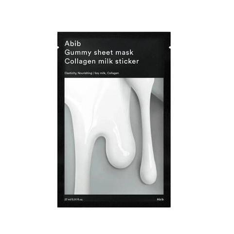 Abib Gummy Sheet Mask Collagen Milk 10pc 1 each