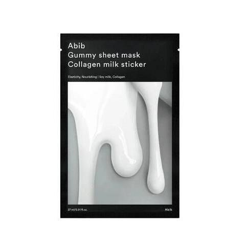 Abib Gummy Sheet Mask Collagen Milk 10pc 1 each