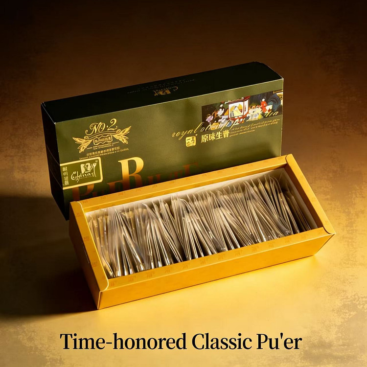 云南古乔木普洱茶袋泡生茶2g*60袋 120 克