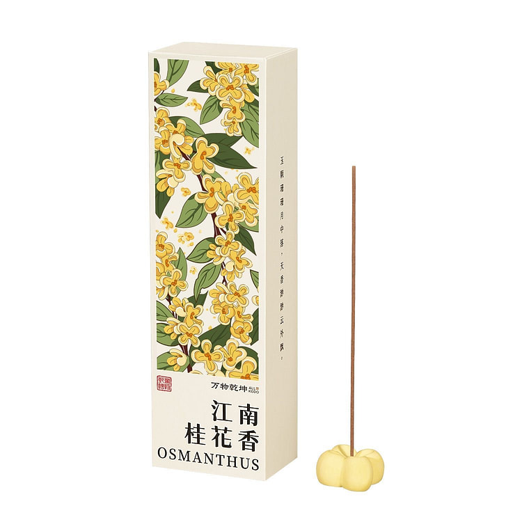 万物乾坤 天然桂花香熏线香驱蚊室内家用持久留香