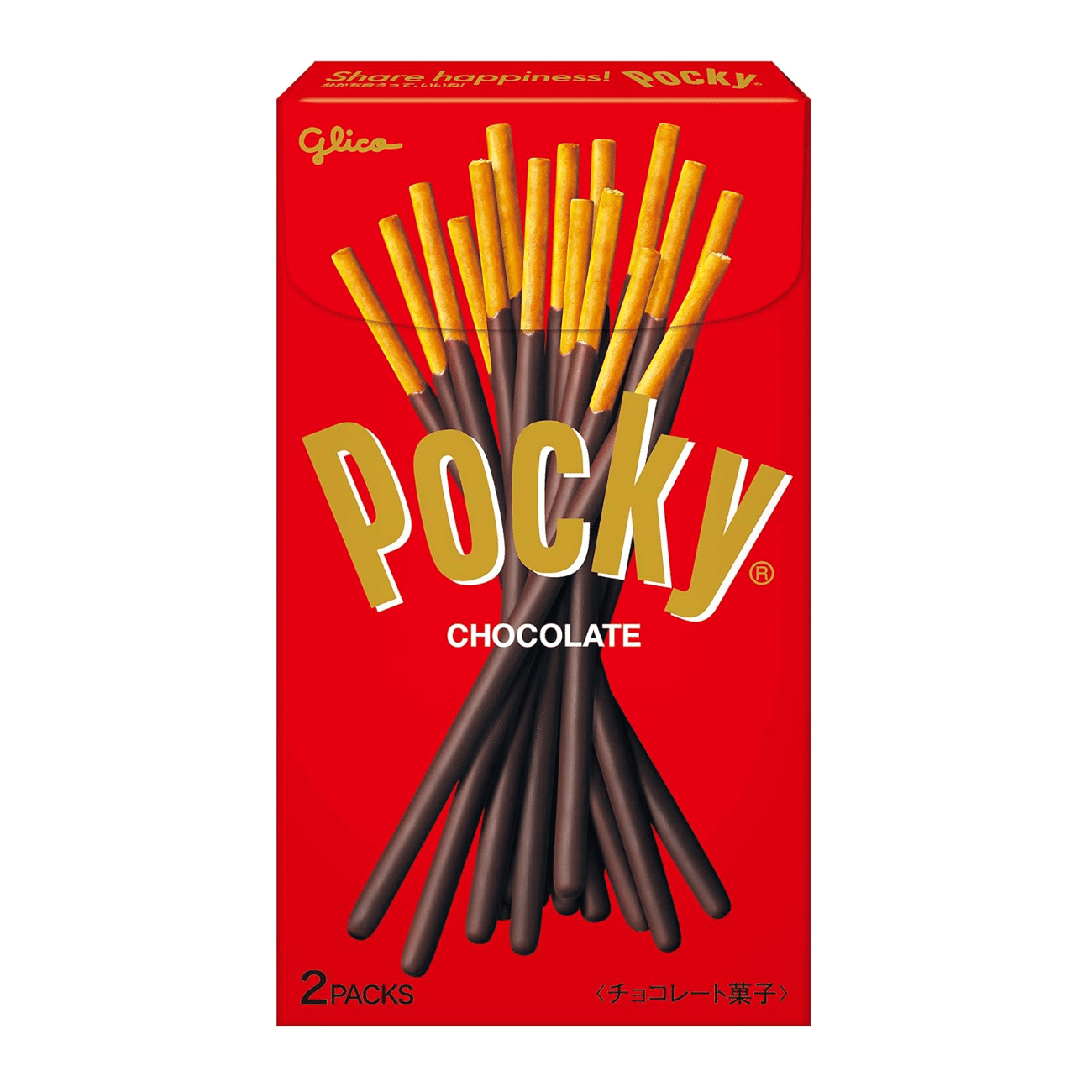 2 bags of Pocky chocolate 1 box