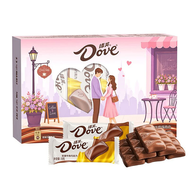 Dove Silky Smooth Valentine's Day Chocolate 224g 224 g