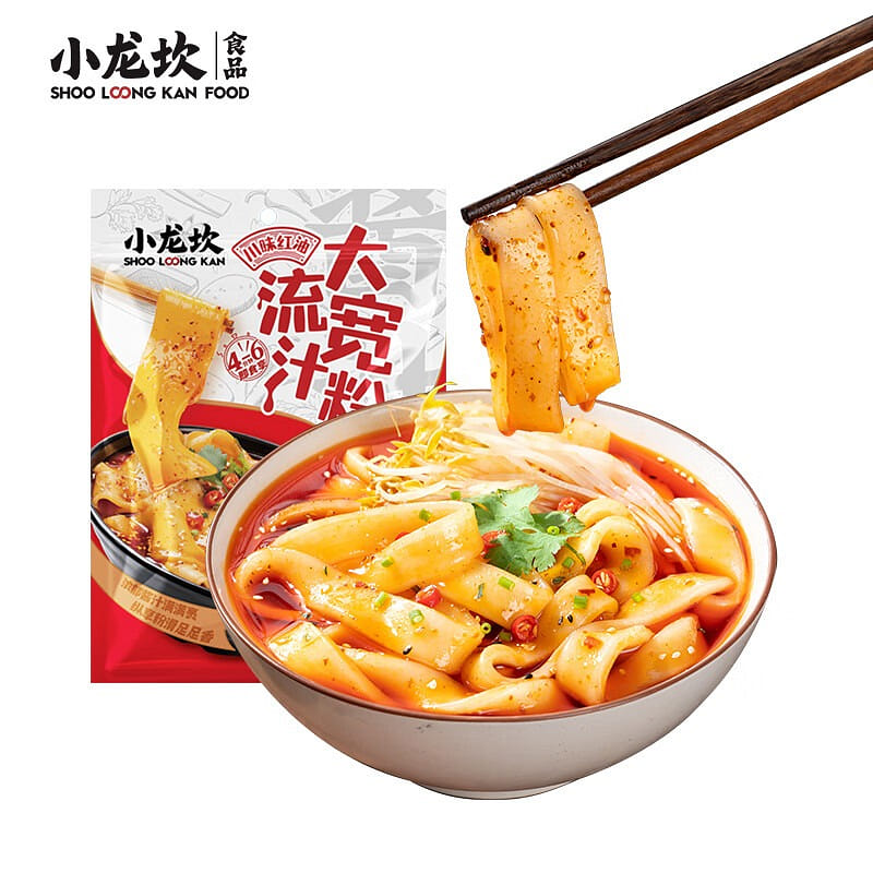 Spicy Chili Oil Wide Sweet Potato Noodles (Instant 270 g