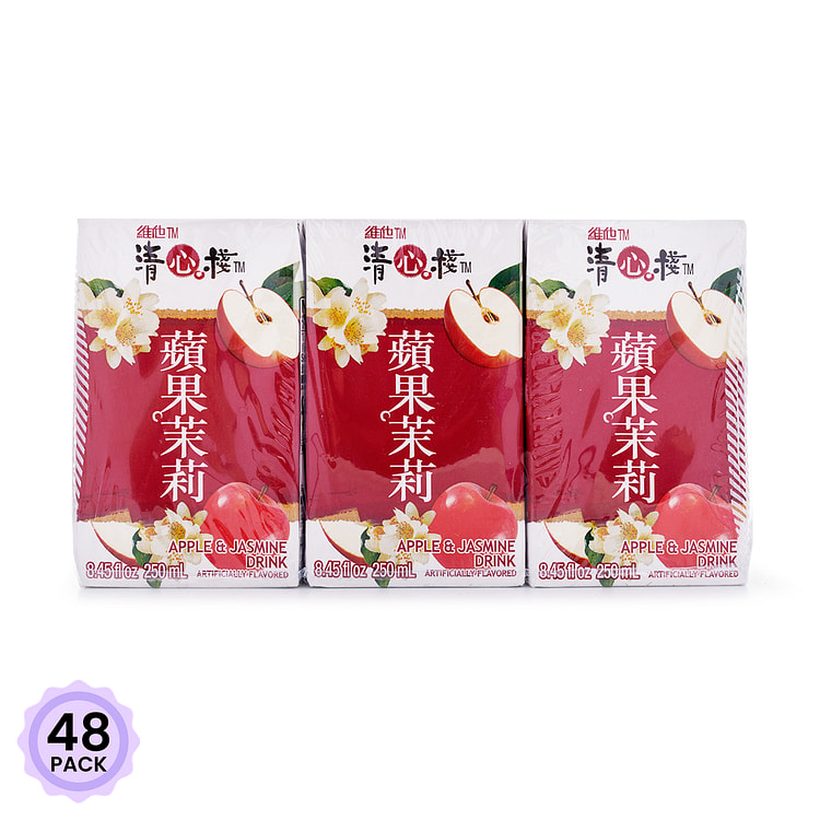 维他 清心栈 苹果茉莉 250 毫升*48 包