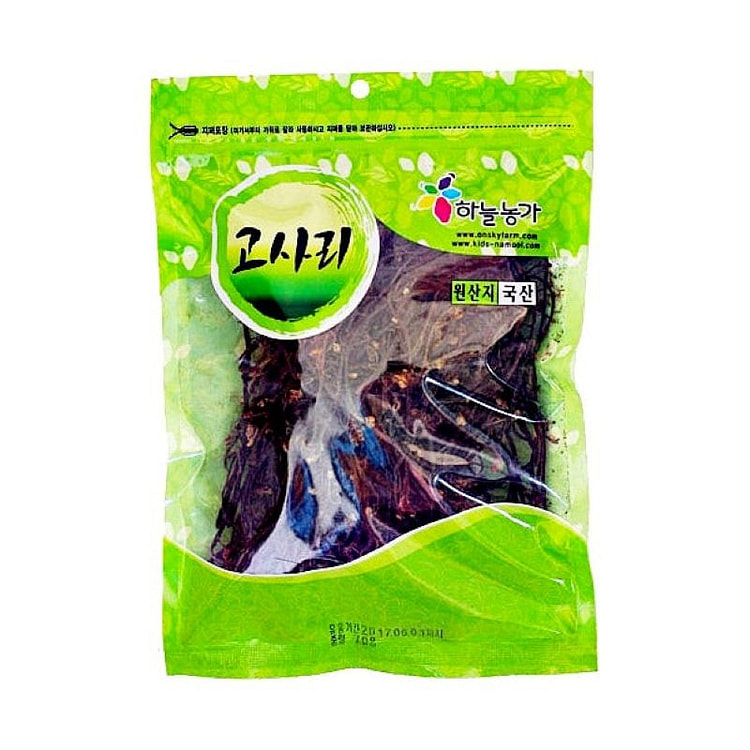 하늘농가 국산 건고사리 70g 70 그램