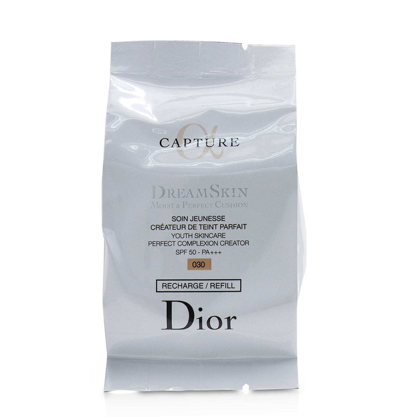 Christian Dior Capture Dreamskin Moist & Perfect Cushion SPF 50 Refill – # 030 (Medium Beige) 15g/0.5oz 15 g