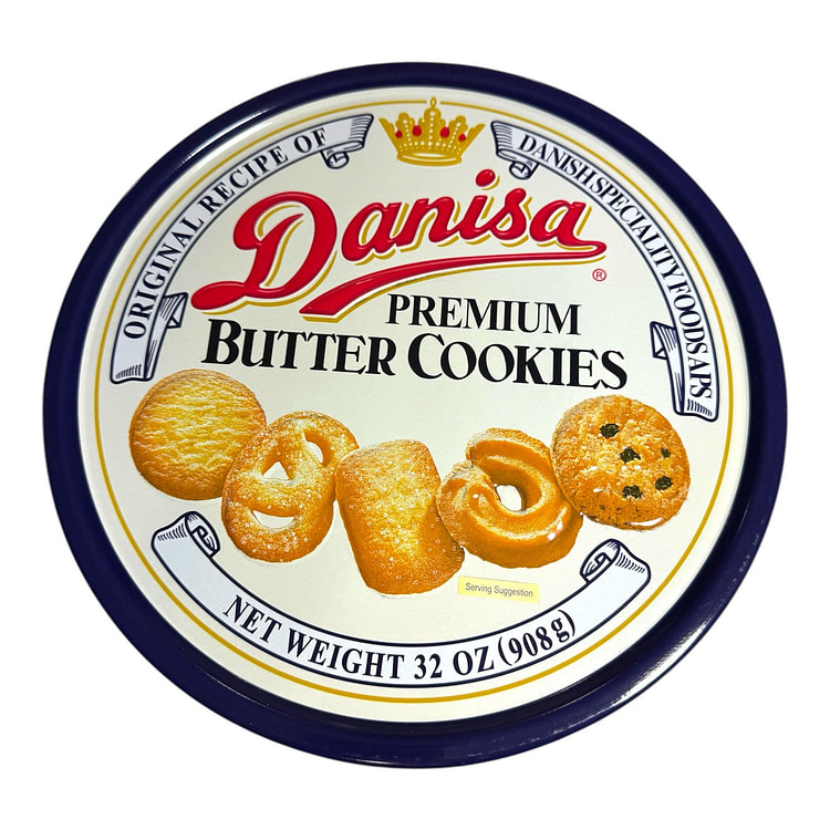 [Danisa] 高级黄油曲奇 越南法棍面包大号 908 克