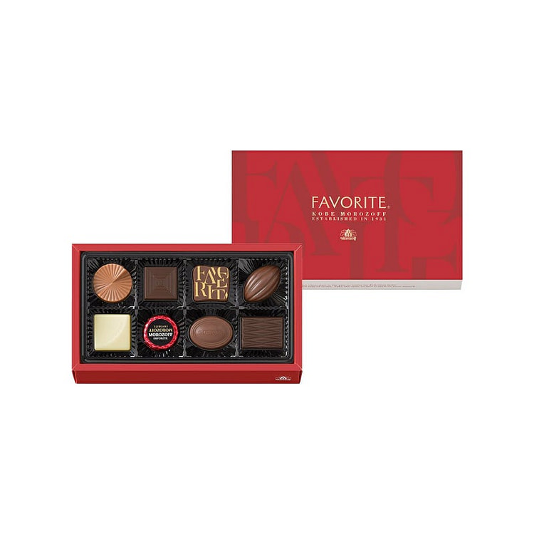 Morozoff摩洛索夫  巧克力礼盒 8枚 1 份