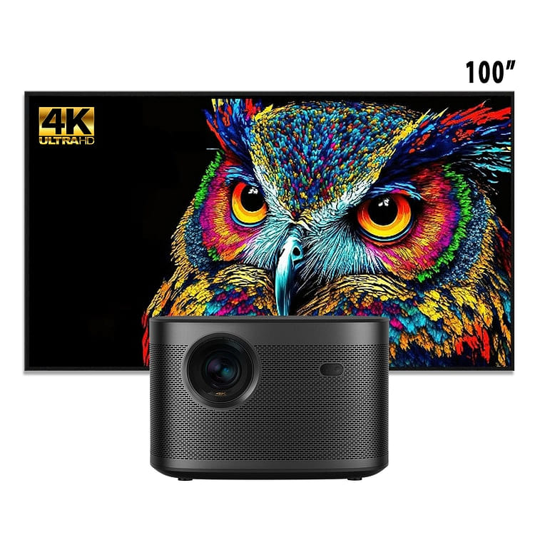 【Super Bundle】100 Screen + XGIMI Horizon Pro 4K Projector 2200 ANSI Lumens Android TV Projector With Harman Kardon Speakers 1 each