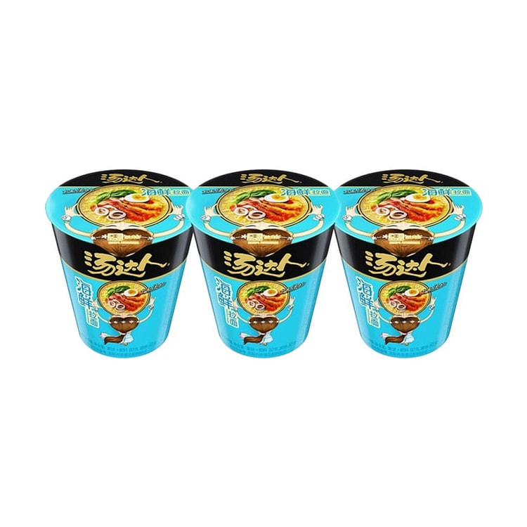 台湾 统一 汤达人方便面海鲜拉面约80g*1杯 80 克