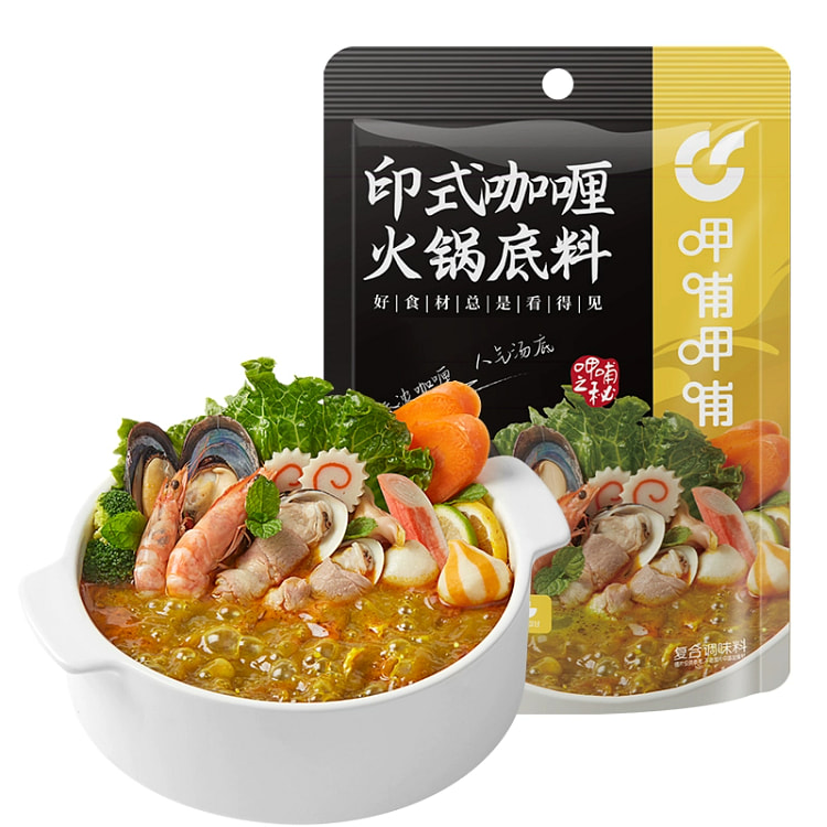 呷哺呷哺印式咖喱火锅底料180g*袋 180 克
