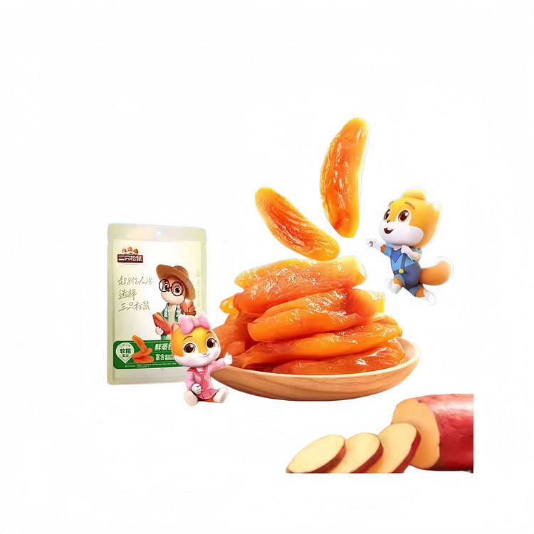 Three Squirrels Sweet Potato Chips 200g 200 g
